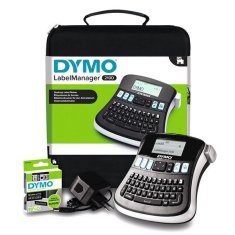 Dymo LabelManager 210D QWERTZ tipkovnica (2094492) + torbica, D1 etikete do 12 mm, tiskalnik etiket