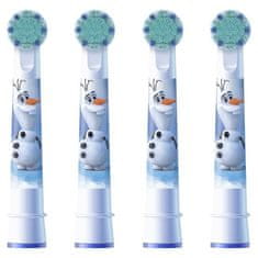 Braun Reservedne glave za zobno ščetko ORALB EB10s-4 Frozen, 4 kosa, bela, za optimalno čiščenje in dolgotrajno uporabo