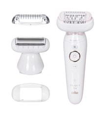 Braun Braun Silk-épil 9 9002 epilator z 40 pincetami, vodoodporen, LED zaslon, udoben ročaj, primeren za suho in mokro uporabo