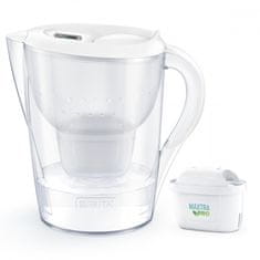 Brita Brita Marella XL filtra voda z Maxtra Pro PP, kapaciteta 3,5 L, z ergonomsko ročajem in pokrovom za enostavno točenje.