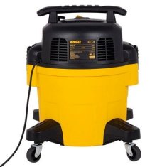 DeWalt Suhi/vesni sesalnik 23L AT-DXV23P-QT, tih delovanje, 800W, prenosljiv, črno-rumen, z HEPA filtrom in prostornino 23L