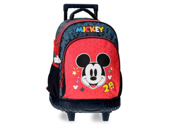 Jada Toys Šolski nahrbtnik na kolesih MICKEY MOUSE Get Moving, 29L, 2622921