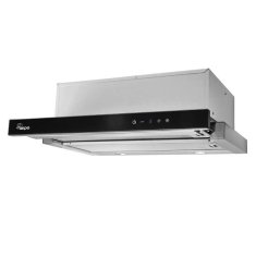 Akpo Kuhinjska napa Akpo WK-7 Light, črna inox, 60 cm, s steklenim dotikom, LED svetila, tiho delovanje 53 dB, znanec moči 294 m³/h