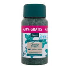 Kneipp Goodbye Stress Mineral Bath Salt pomirjajoča kopalna sol z vonjem mete in rožmarina 600 g unisex