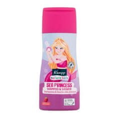 Kneipp Kids Sea Princess Shampoo & Shower negovalen šampon in gel za prhanje z vonjem maline 200 ml za otroke