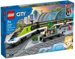 LEGO LEGO CITY 60337 Ekspresni Potniški Vlak s 6 minifigurami - 764 delov, priporočeno starost 7+ let