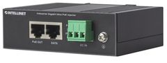 Intellinet Intellinet Industrijski Gigabit Ultra PoE Vstavljalnik, 1 x 60 W, Metalno Ohišje, IEEE 802.3bt/at/af