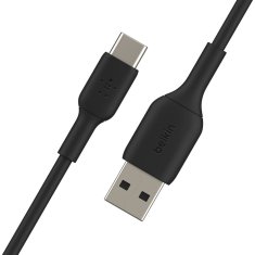 Belkin Belkin USB kabel 2 m USB A - USB C, črn, moški priključki, Plug and Play, hitra dostava v 24 urah