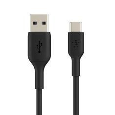 Belkin Belkin USB kabel 2 m USB A - USB C, črn, moški priključki, Plug and Play, hitra dostava v 24 urah