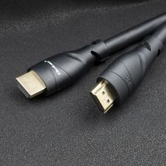 Qoltec Qoltec 50353 HDMI v2.1 kabel ultra visoke hitrosti 8K | 60Hz | 5m | 26AWG | Zlati konektor