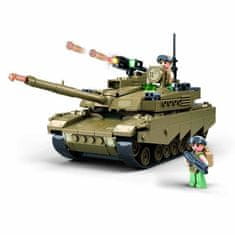 Sluban Army M38-B1256 Tank OEF-M1XS