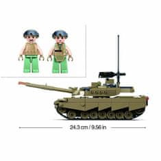 Sluban Army M38-B1256 Tank OEF-M1XS