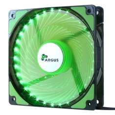 Inter-tech Argus L-12025 GR zelen LED 120mm ventilator