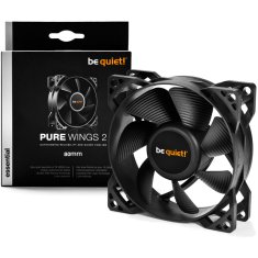 Be quiet! Pure Wings 2 (BL044) 80mm 3-pin črn ventilator