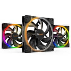 Be quiet! LIGHT WINGS (BL078) triple pack RGB 140mm 4-pin PWM ventilator