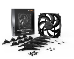 Be quiet! Silent Wings PRO 4 (BL099) 140mm 4-pin PWM črn ventilator