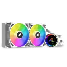 Sharkoon S80 RGB AIO 240mm bela vodno hlajenje