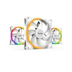 Be quiet! LIGHT WINGS White (BL102) triple pack RGB 140mm 4-pin PWM beli ventilator