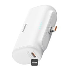 Noname Baseusova power banka 5000mAh 20W USB-C bela