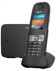 Gigaset SIEMENS E630 - Brezžični telefon DECT/GAP, črna barva