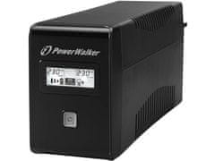 PowerWalker VI 650 LCD Line Interactive 650VA 360W UPS brezprekinitveno napajanje