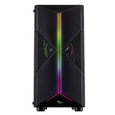 PCplus Storm i5-10400F 8GB 512GB NVMe SSD GeForce GTX 1650 4GB GDDR6 Windows 11 Home RGB gaming namizni računalnik