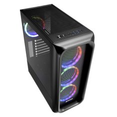 PCplus Gamer R5-5600X 16GB 500GB NVMe SSD RTX 4060 8GB DDR6 RGB gaming namizni računalnik