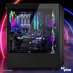 PCplus Storm i5-12400F 16GB 1TB NVMe SSD GeForce RTX 4060 Ti DDR6 8GB RGB gaming namizni računalnik