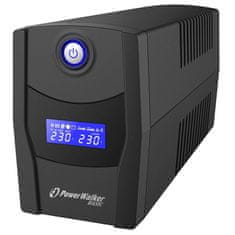 PowerWalker VI 1000 STL HID LCD Line Interactive 1000VA 600W UPS brezprekinitveno napajanje