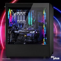 PCplus Storm i7-12700F 16GB 1TB NVMe SSD GeForce RTX 4060 8GB RGB Windows 11 Home gaming namizni računalnik