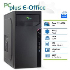 PCplus e-Office i7-14700 16GB 1TB NVMe SSD namizni računalnik