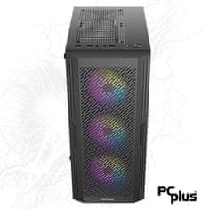 PCplus Storm i5-12400F 16GB 1TB NVMe SSD GeForce RTX 3060 OC 12GB RGB gaming namizni računalnik