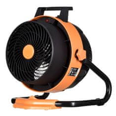 NEO Tools NEO TOOLS 90-070 2v1 električni grelnik prostora in ventilator, 2400 W, črn/oranžen, prostor za toplo atmosfero