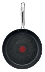 Tefal Tefal DUETTO+ G7320634 28 cm ponvajalna ponev iz nerjavečega jekla s Thermo-Spot tehnologijo in titanovo nedrsno prevleko