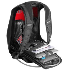 Ogio OGIO MOTORCYCLE BACKPACK NO DRAG MACH 3 - Črna motoristična torba s prostorom za prenosnik in tablico, 22L, ergonomska pomagala