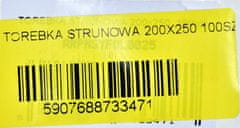 slomart Prozorne STRING VREČKE 200x250 mm, 100 kosov - Idealne za shranjevanje in transport, kvalitetna folija, praktična uporaba.