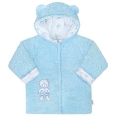 NEW BABY Zimski plašč Nice Bear blue - 86 (12-18m)