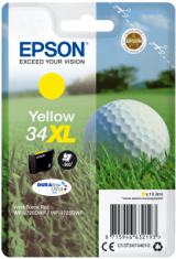 Epson eno pakiranje rumenega črnila 34XL DURABrite Ultra C13T34744010