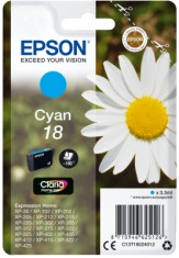 Epson Singlepack Cyan 18 Claria Home črnilo C13T18024012