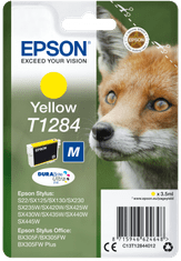 Epson Epsonova kartuša z rumenim črnilom (T1284) C13T12844012