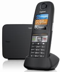 Gigaset SIEMENS E630 - Brezžični telefon DECT/GAP, črna barva