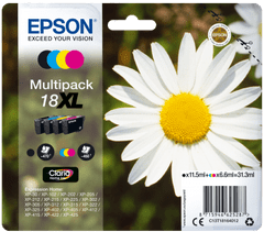 Epson večpaketno pakiranje črnila 18XL Claria Home s 4 barvami C13T18164012