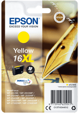 Epson eno pakiranje rumenega črnila 16XL DURABrite Ultra C13T16344012