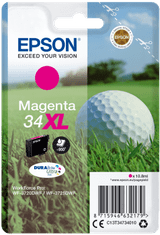 Epson enojno pakiranje črnila Magenta 34XL DURABrite Ultra C13T34734010