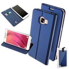 Nobrand Flip etui POK Leather za Galaxy Note 20 - modra