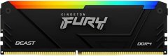 Kingston FURY Beast/DDR4/32GB/3733MHz/CL19/2x16GB/RGB/črna