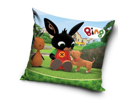 Carbotex Velurna prevleka za vzglavnik 40/40cm Bing Bunny, BING195003