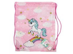 Stor Izvlečna torba UNICORN Pink 25x30cm, 29054