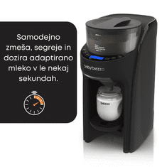 Baby Brezza Formula Pro Advanced Mixer aparat za pripravo adaptiranega mleka, črn (FRP0131)