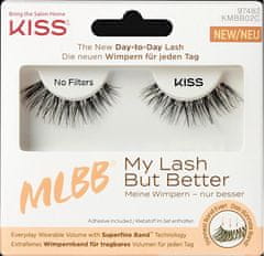 KISS Umetne trepalnice za naraven volumen My Lash But Better 02